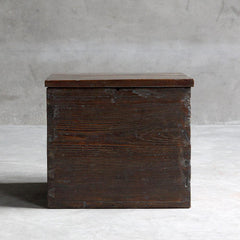 Antique Trunk-Organic Restoration-Blue Hand Home