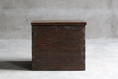 Antique Trunk-Organic Restoration-Blue Hand Home