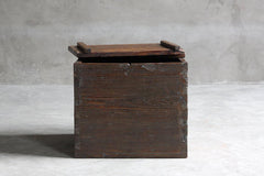 Antique Trunk-Organic Restoration-Blue Hand Home