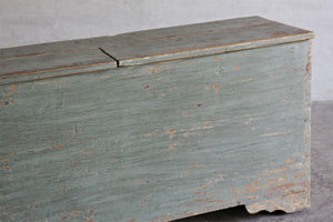 Reedition Gansu Trunk-Organic Restoration-Blue Hand Home