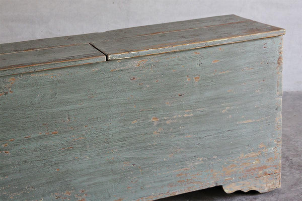 Reedition Gansu Trunk-Organic Restoration-Blue Hand Home