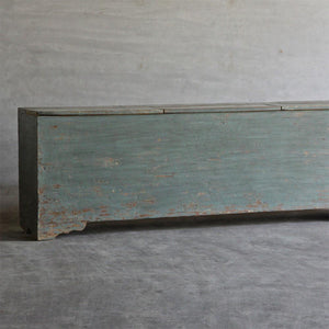 Reedition Gansu Trunk-Organic Restoration-Blue Hand Home