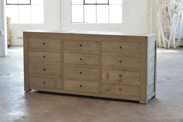 Reedition Multi Drawer Buffet-Organic Restoration-Blue Hand Home