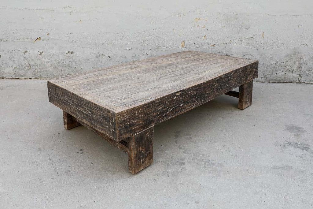 Dilli Antique Coffee Table-Organic Restoration-Blue Hand Home