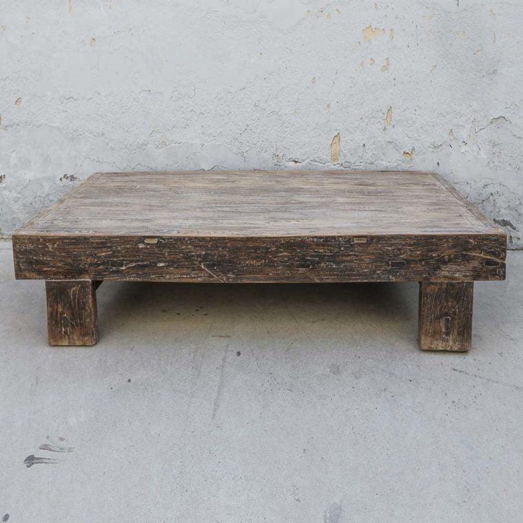 Dilli Antique Coffee Table-Organic Restoration-Blue Hand Home