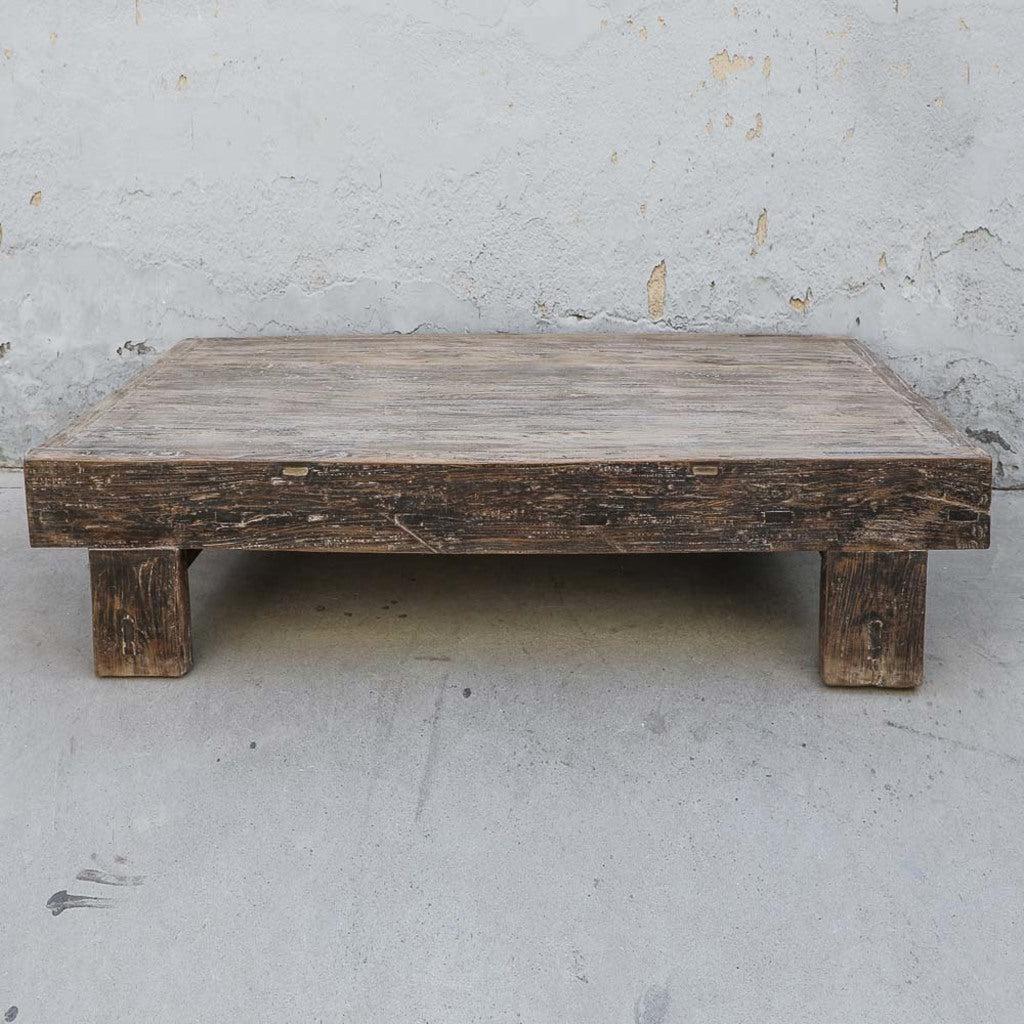 Dilli Antique Coffee Table-Organic Restoration-Blue Hand Home