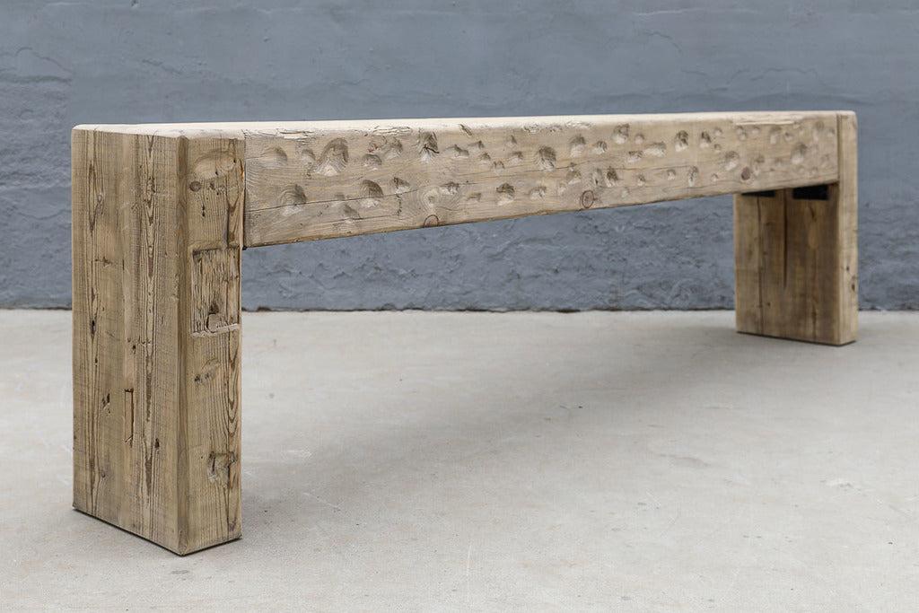 Salvaged Timber Console-Organic Restoration-Blue Hand Home