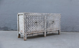 Painted Buffet-Organic Restoration-Blue Hand Home