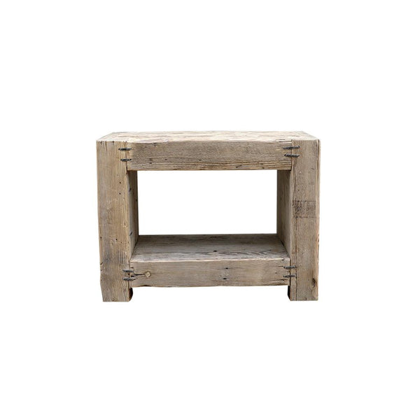 Salvaged Pine Timber Table-Organic Restoration-Blue Hand Home
