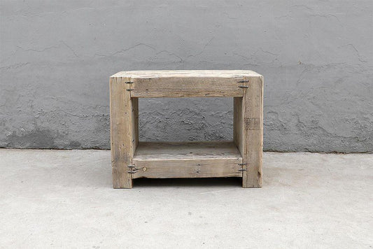 Salvaged Pine Timber Table-Organic Restoration-Blue Hand Home
