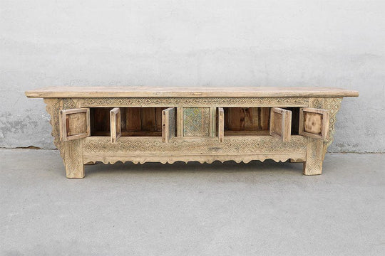 Hand Carved Cabinet