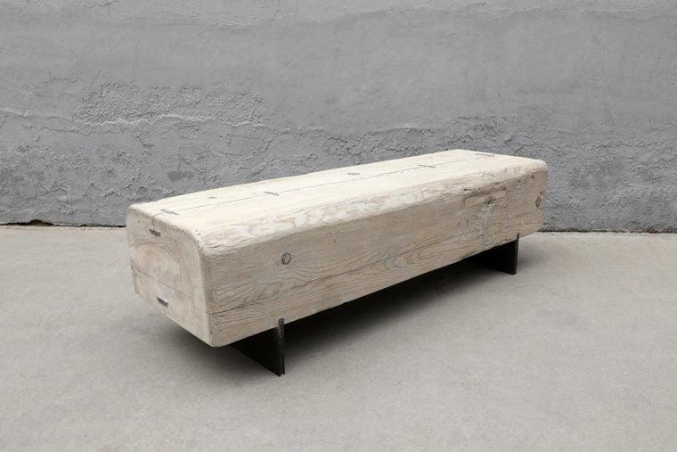 Organic Restoration Pine Bench-Organic Restoration-Blue Hand Home