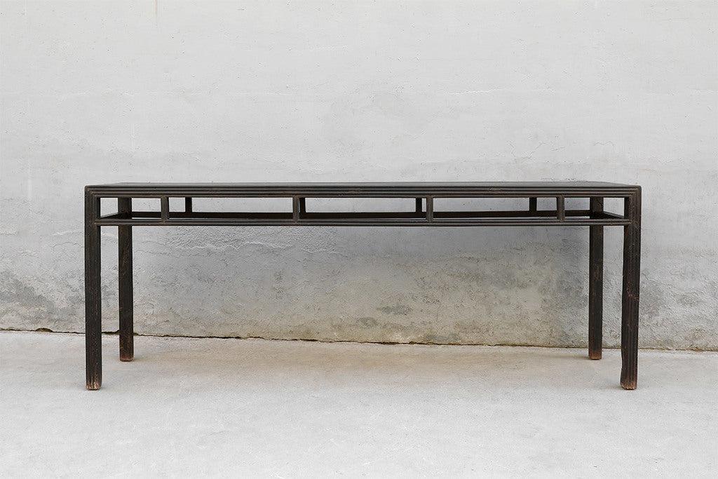Antique Console-Organic Restoration-Blue Hand Home