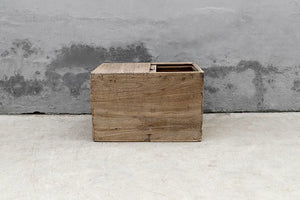 Antique Storage Trunk-Organic Restoration-Blue Hand Home