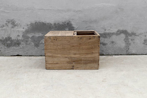 Antique Storage Trunk-Organic Restoration-Blue Hand Home