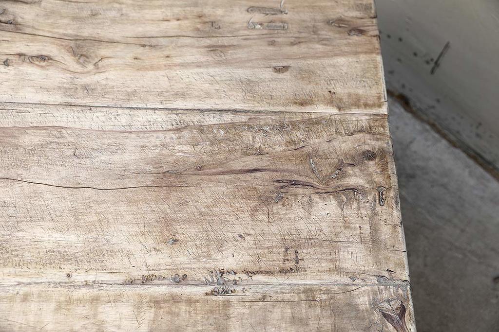 Henan Elm Table-Organic Restoration-Blue Hand Home