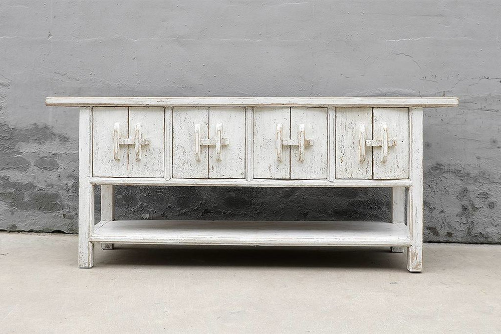 Japanese Inspired Buffet-Organic Restoration-Blue Hand Home