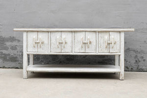 Japanese Inspired Buffet-Organic Restoration-Blue Hand Home