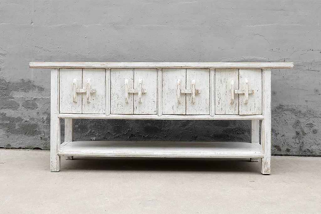 Japanese Inspired Buffet-Organic Restoration-Blue Hand Home