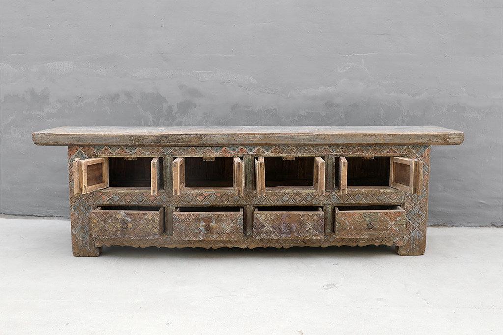 Xinjang Cabinet-Organic Restoration-Blue Hand Home
