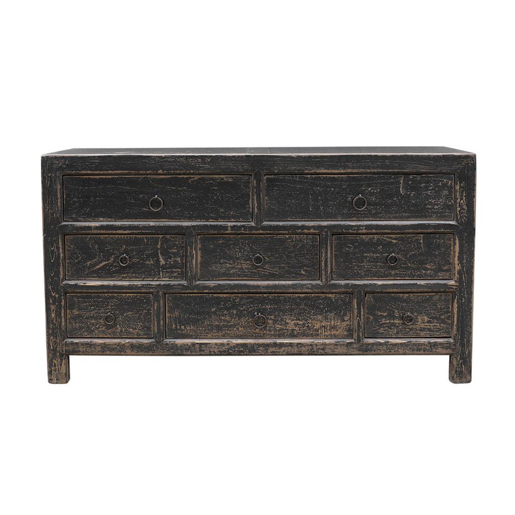 Pine Chest Of Drawers-Organic Restoration-Blue Hand Home
