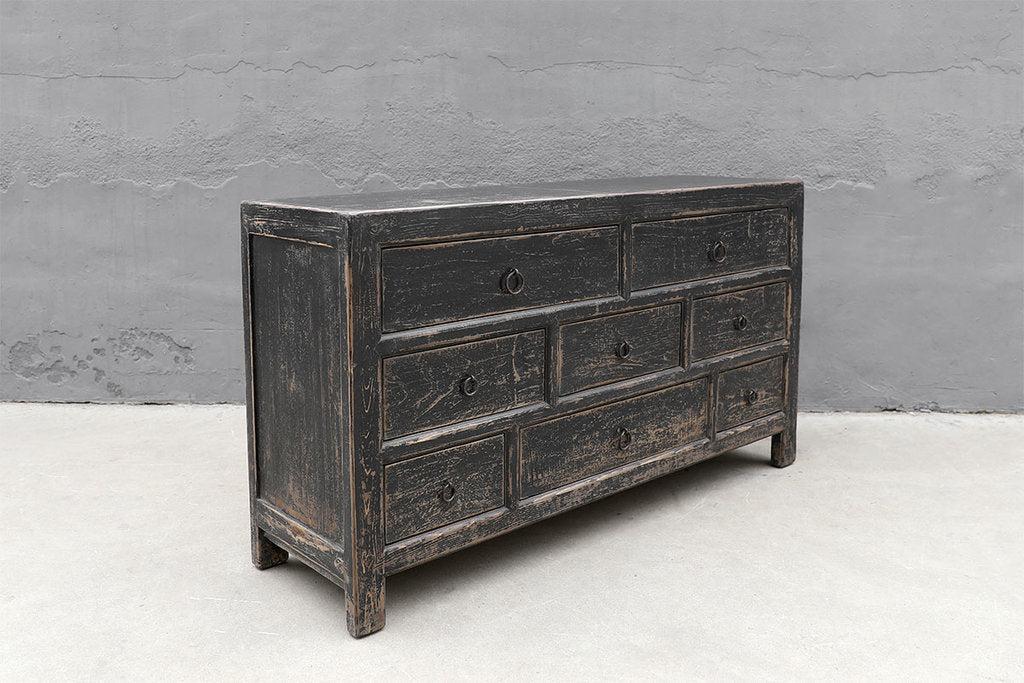 Pine Chest Of Drawers-Organic Restoration-Blue Hand Home