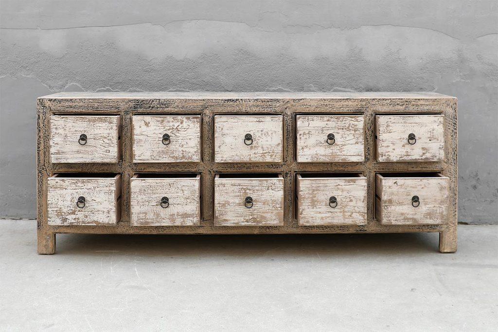 Pine Chest Of Drawers-Organic Restoration-Blue Hand Home