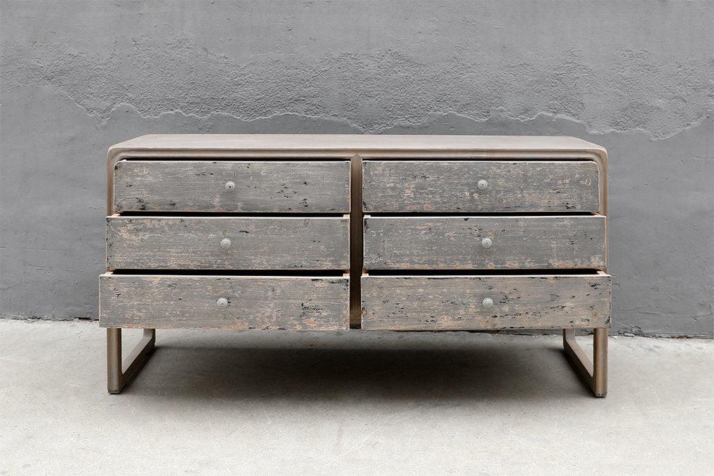 Lacquered Chest Of Drawers-Organic Restoration-Blue Hand Home