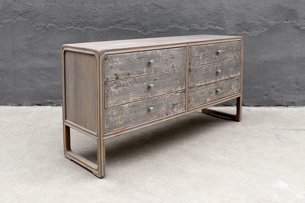 Lacquered Chest Of Drawers-Organic Restoration-Blue Hand Home