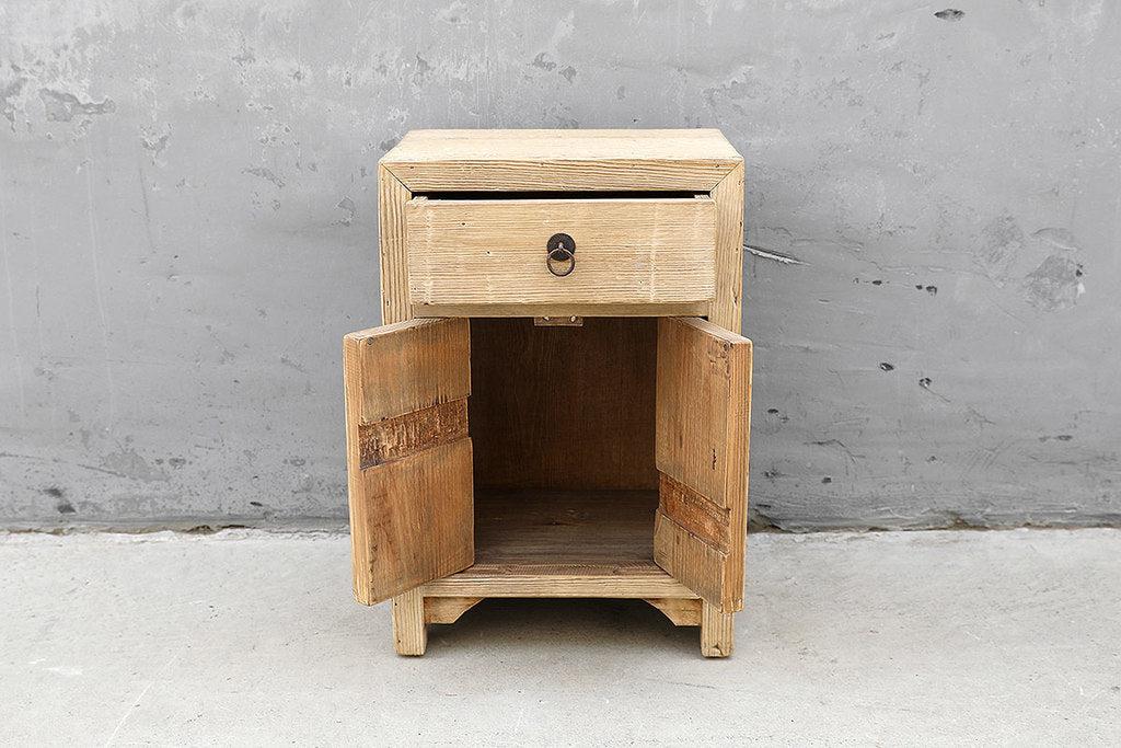 Old Pine Side Table-Organic Restoration-Blue Hand Home