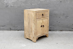Old Pine Side Table-Organic Restoration-Blue Hand Home