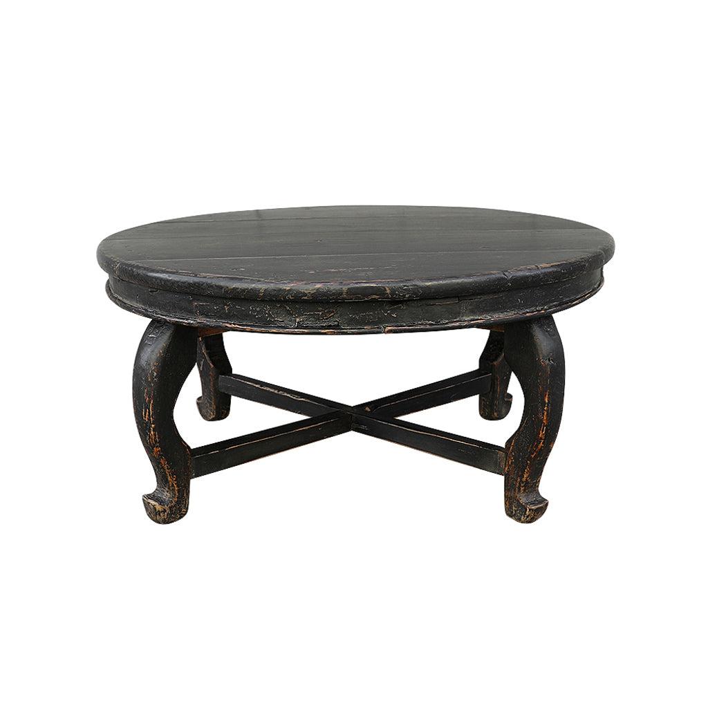 Antique Low Table-Organic Restoration-Blue Hand Home