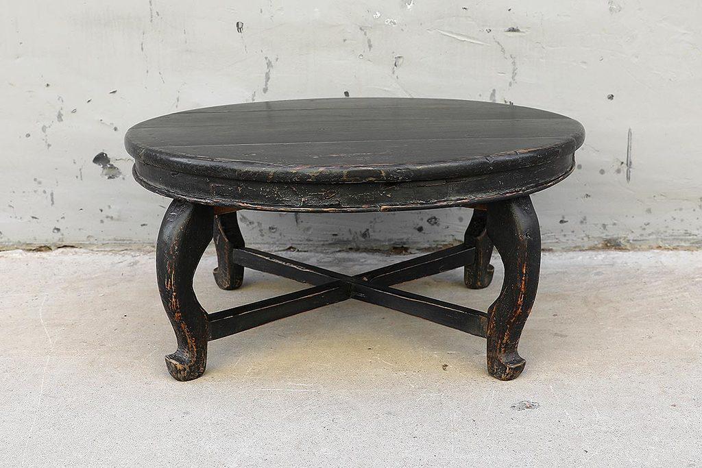 Antique Low Table-Organic Restoration-Blue Hand Home