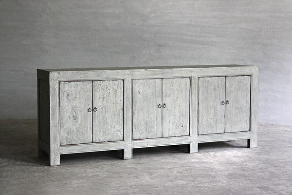 Reedition Gansu Buffet-Organic Restoration-Blue Hand Home