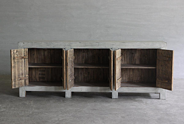 Reedition Gansu Buffet-Organic Restoration-Blue Hand Home