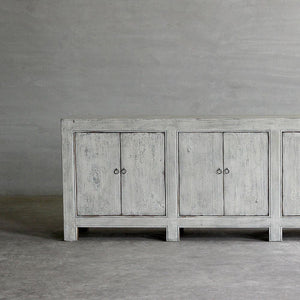 Reedition Gansu Buffet-Organic Restoration-Blue Hand Home