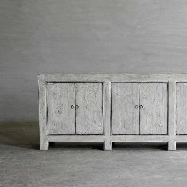Reedition Gansu Buffet-Organic Restoration-Blue Hand Home