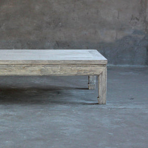 Reclaimed Elm Plank Cocktail Table-Organic Restoration-Blue Hand Home