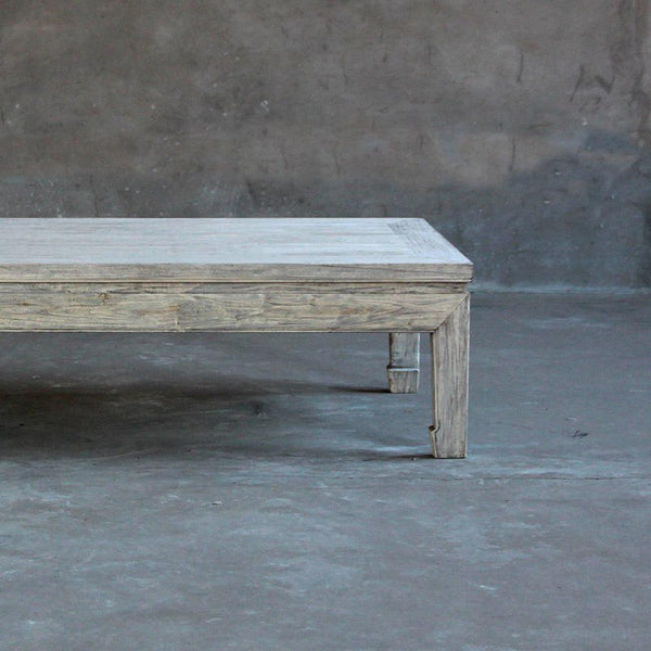 Reclaimed Elm Plank Cocktail Table-Organic Restoration-Blue Hand Home
