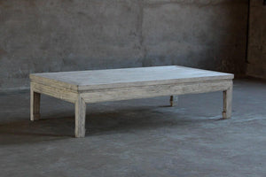 Reclaimed Elm Plank Cocktail Table-Organic Restoration-Blue Hand Home