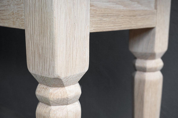 Oak French Console-Organic Restoration-Blue Hand Home