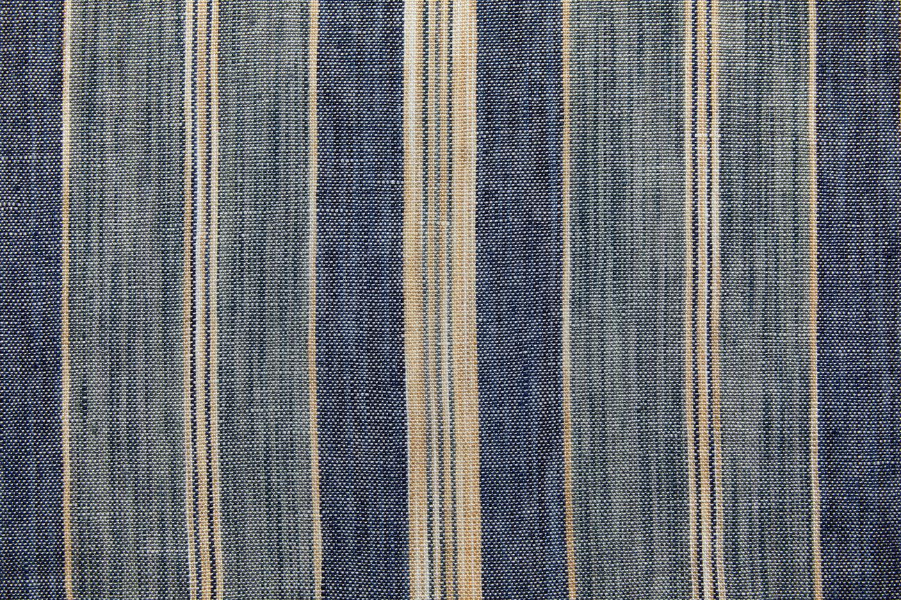 Cisco Fabric Chatham Blue - Grade Q - Linen-Cisco Brothers-Blue Hand Home