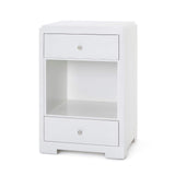 Villa & House - Fedor 2-Drawer Side Table In White-Bungalow 5-Blue Hand Home