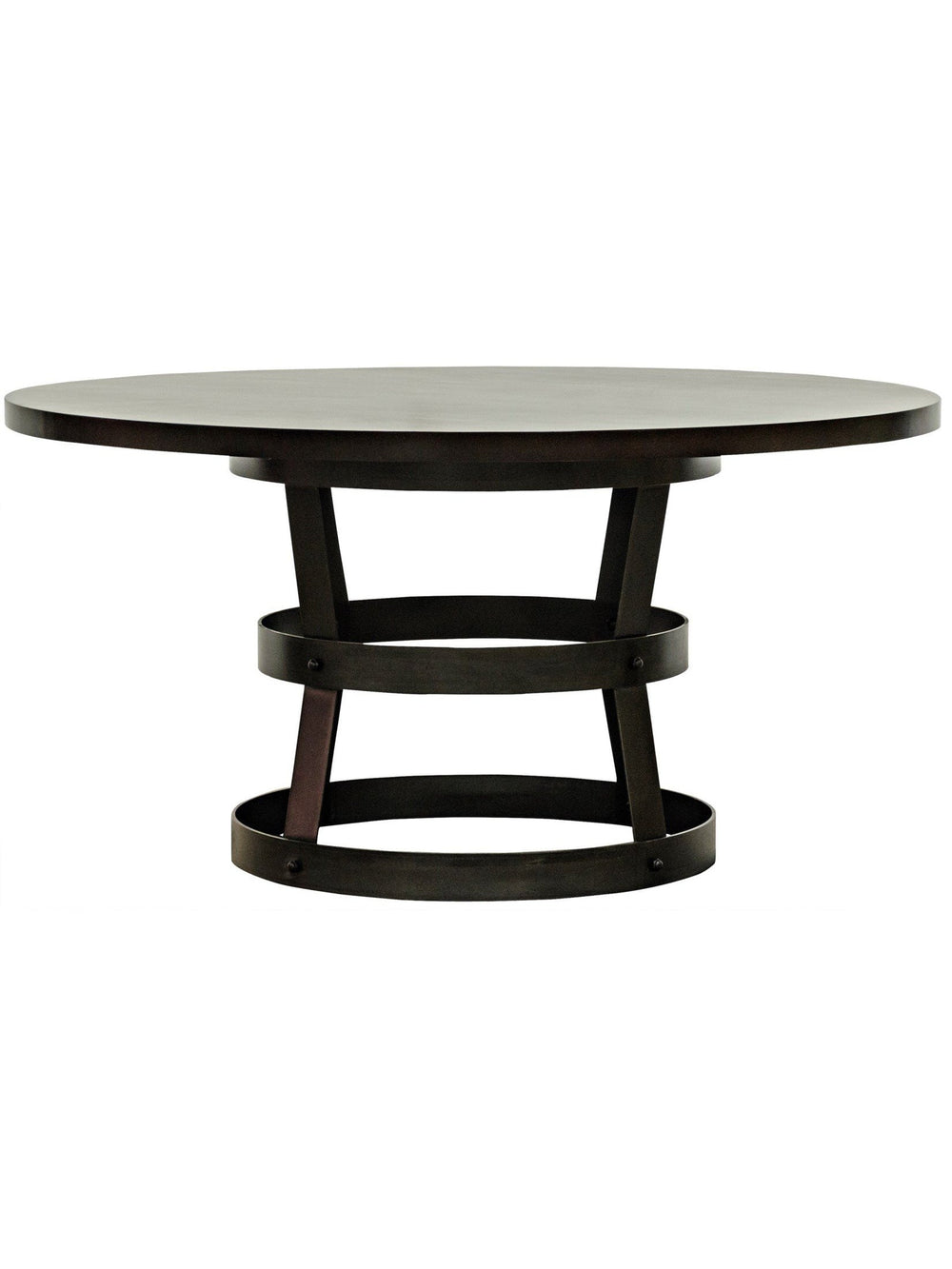 CFC Furniture Basket Dining Table RL Top, 72"-CFC Furniture-Blue Hand Home
