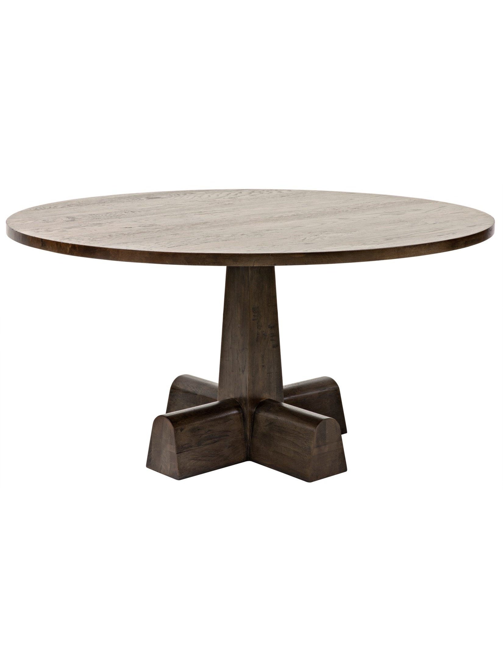 Camellia Round Dining Table, Oak-CFC Furniture-Blue Hand Home