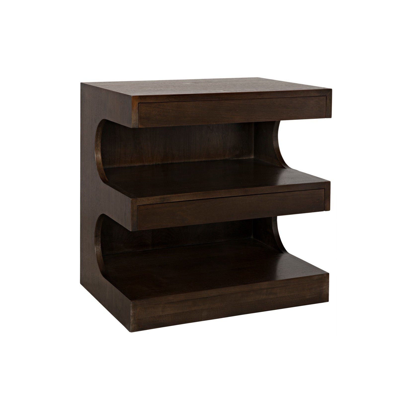 Radcliff Side Table, Walnut-CFC Furniture-Blue Hand Home