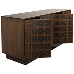 Abigail Sideboard, Walnut-CFC Furniture-Blue Hand Home