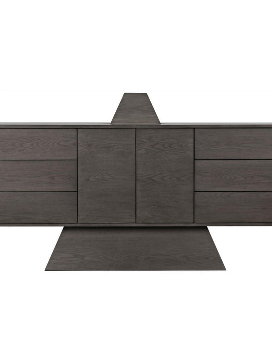 Pyramid Cabinet, Oak Solid/Oak Plywood Veneer