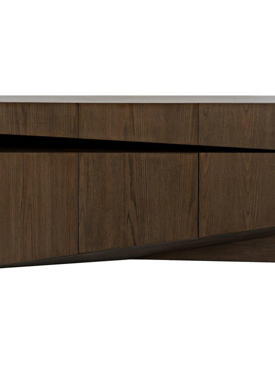 Chandler Sideboard, Oak Veneer Plywood
