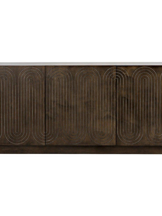 Ovals Sideboard, Baltic Birch Plywood